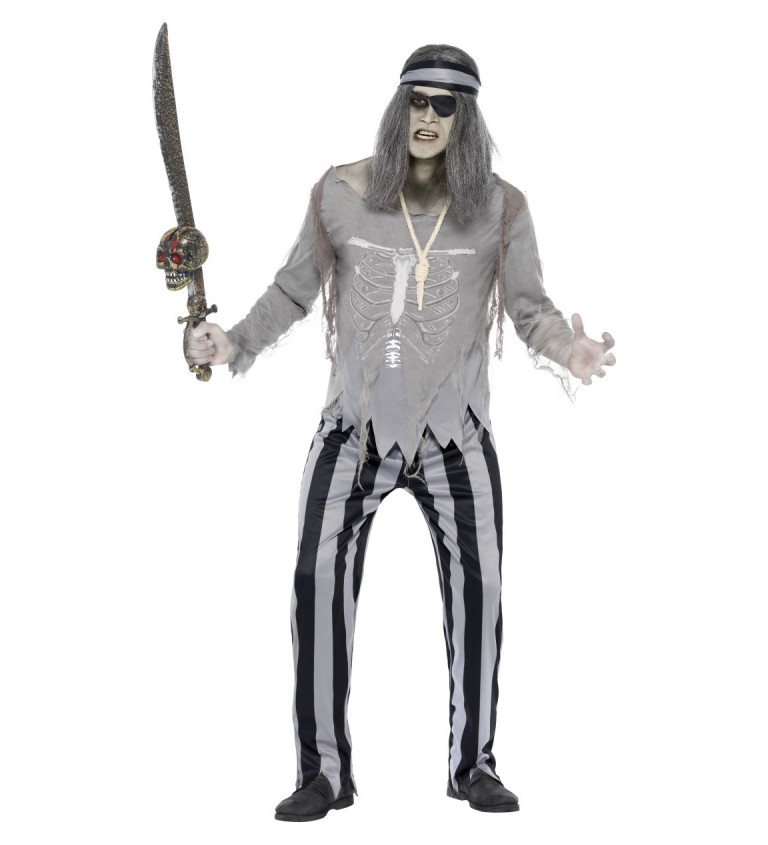 Pánský kostým pro Zombie piráta