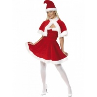 Kostým Miss Santa delux