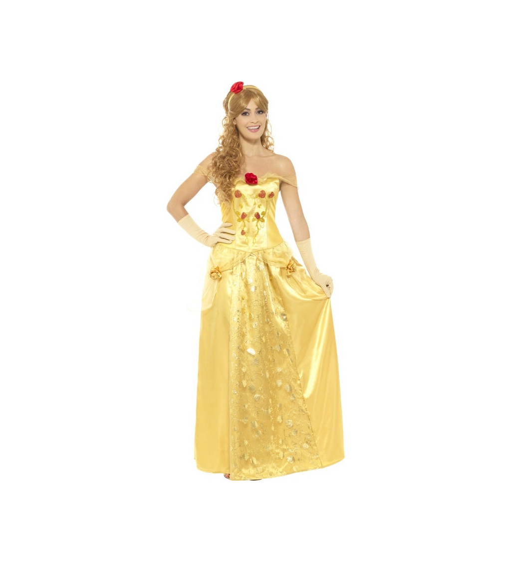 Dámský kostým Zlatá princezna
