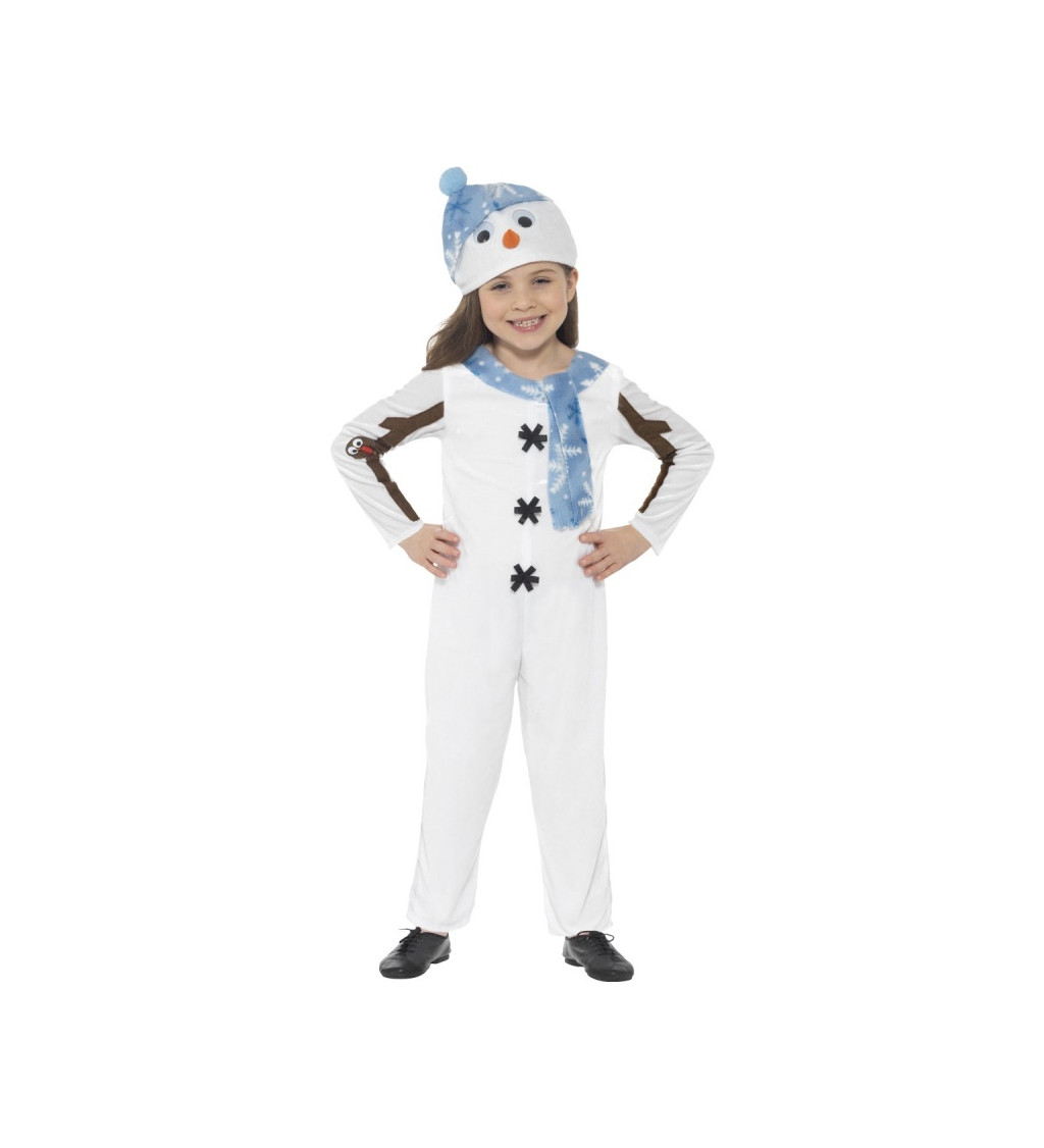 Dětský kostým Sněhulák