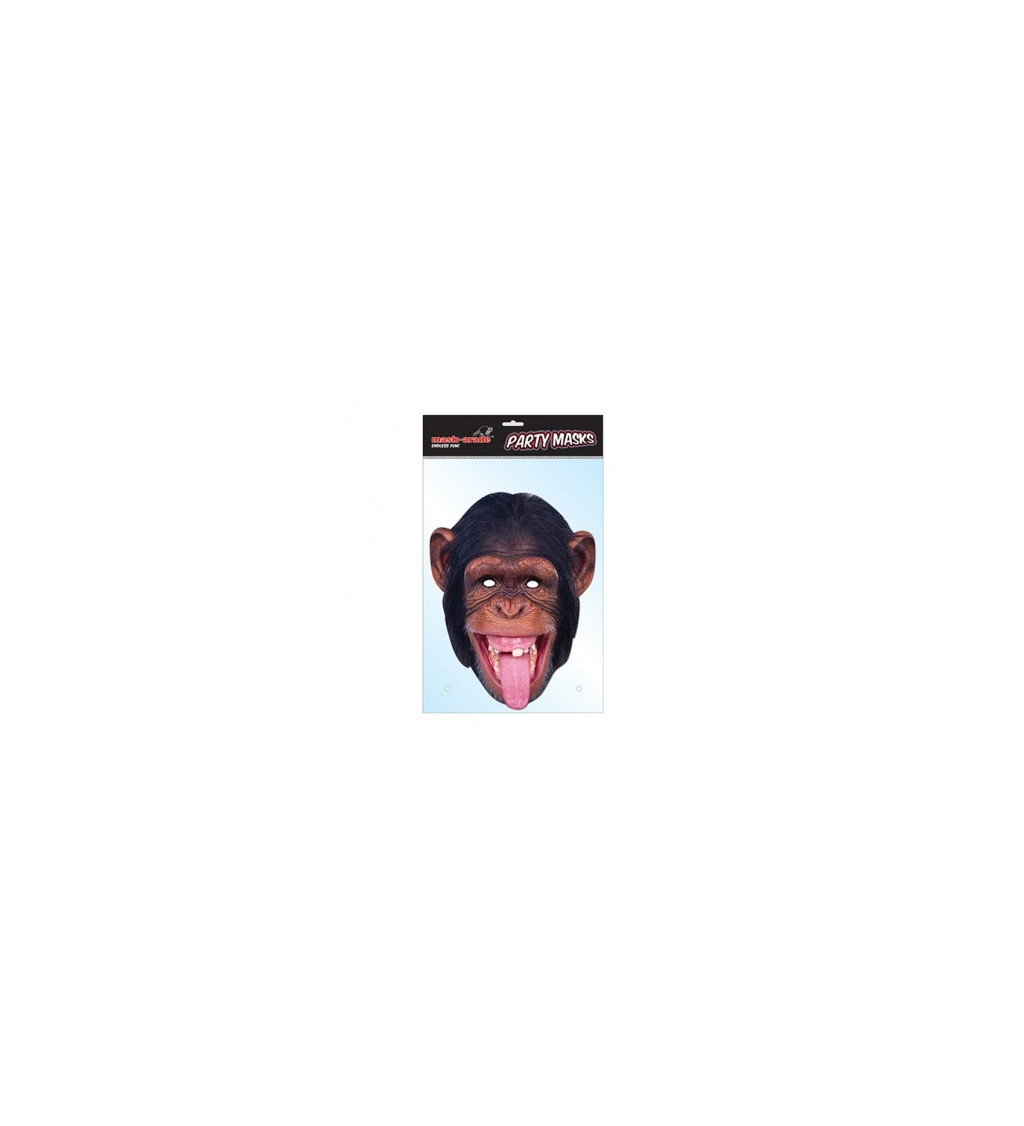 Maska Papírová Šimpanz