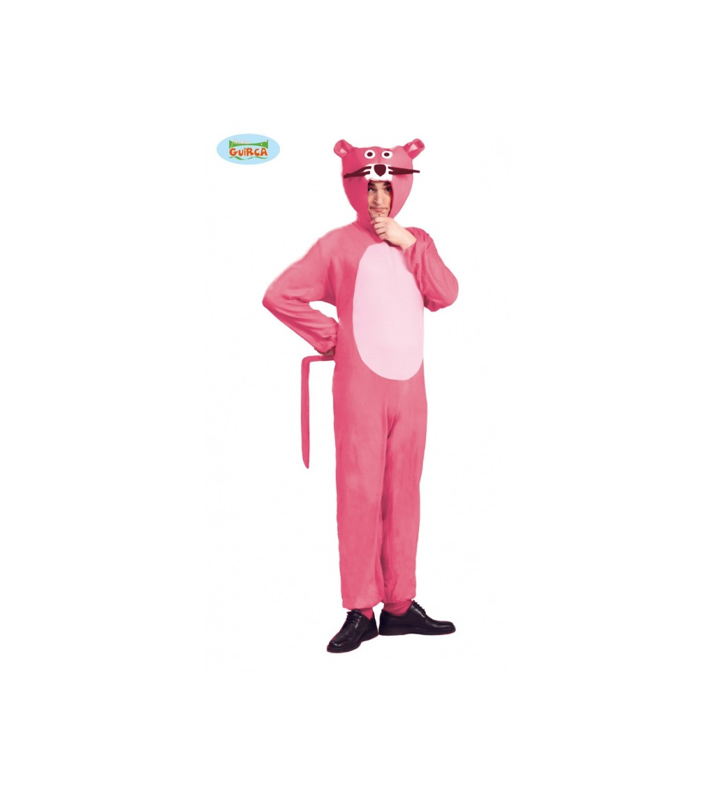 Unisex kostým Růžový panter