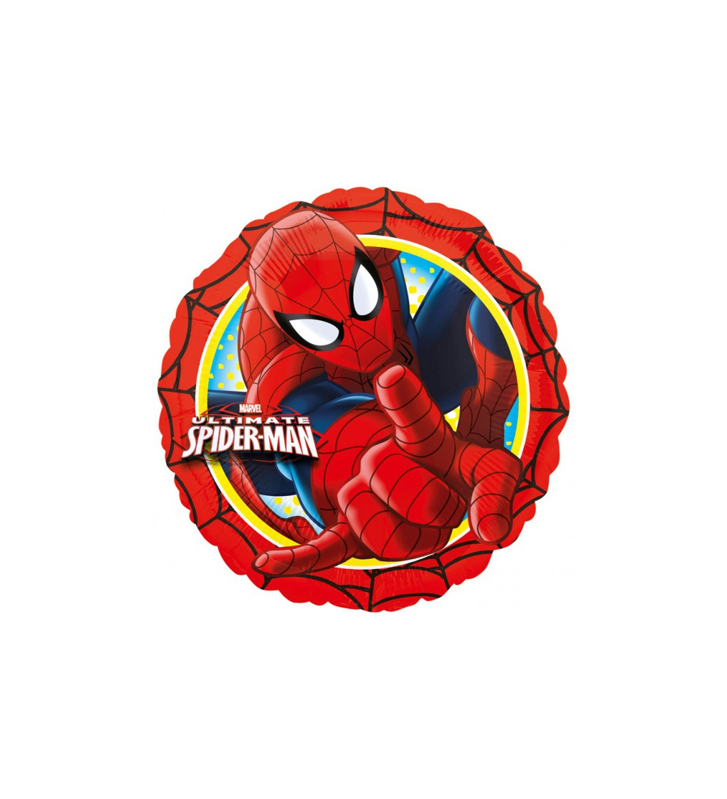 Spiderman - Kulatý balónek