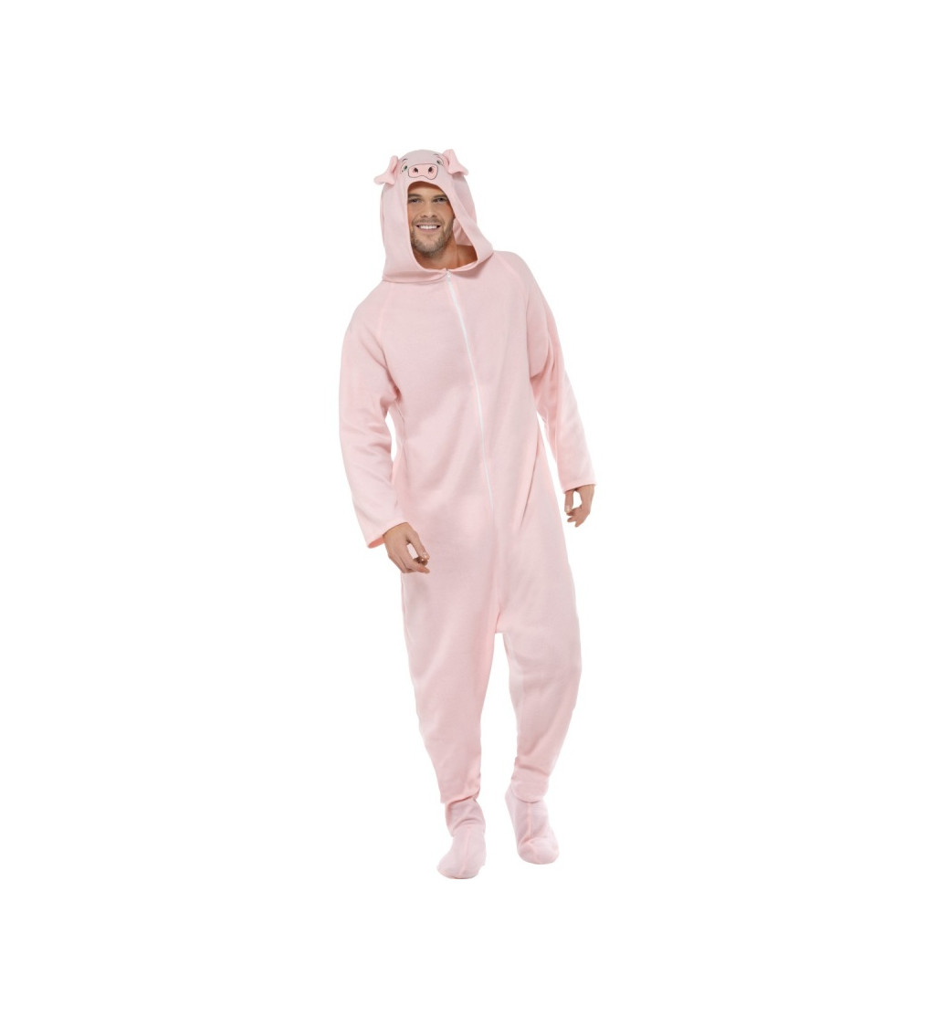 Unisex kostým Prasátko pyžamo