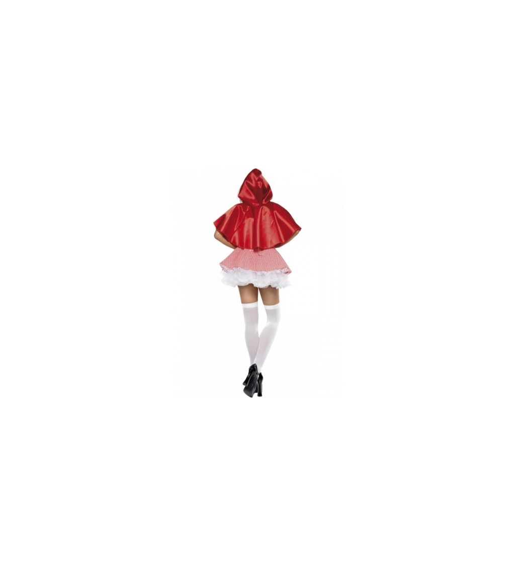 Dámský kostým Červená Karkula s pelerínkou