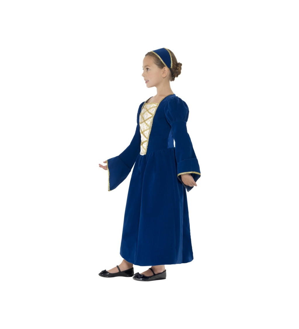Dětský kostým Tudorovská princezna