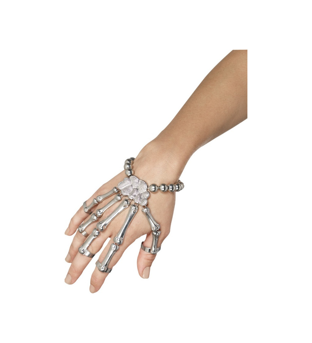 Šperk na ruku - Kostlivec
