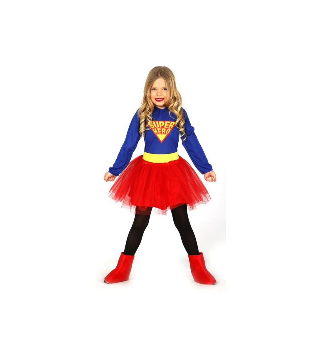 Dětský kostým Superhero dívčí