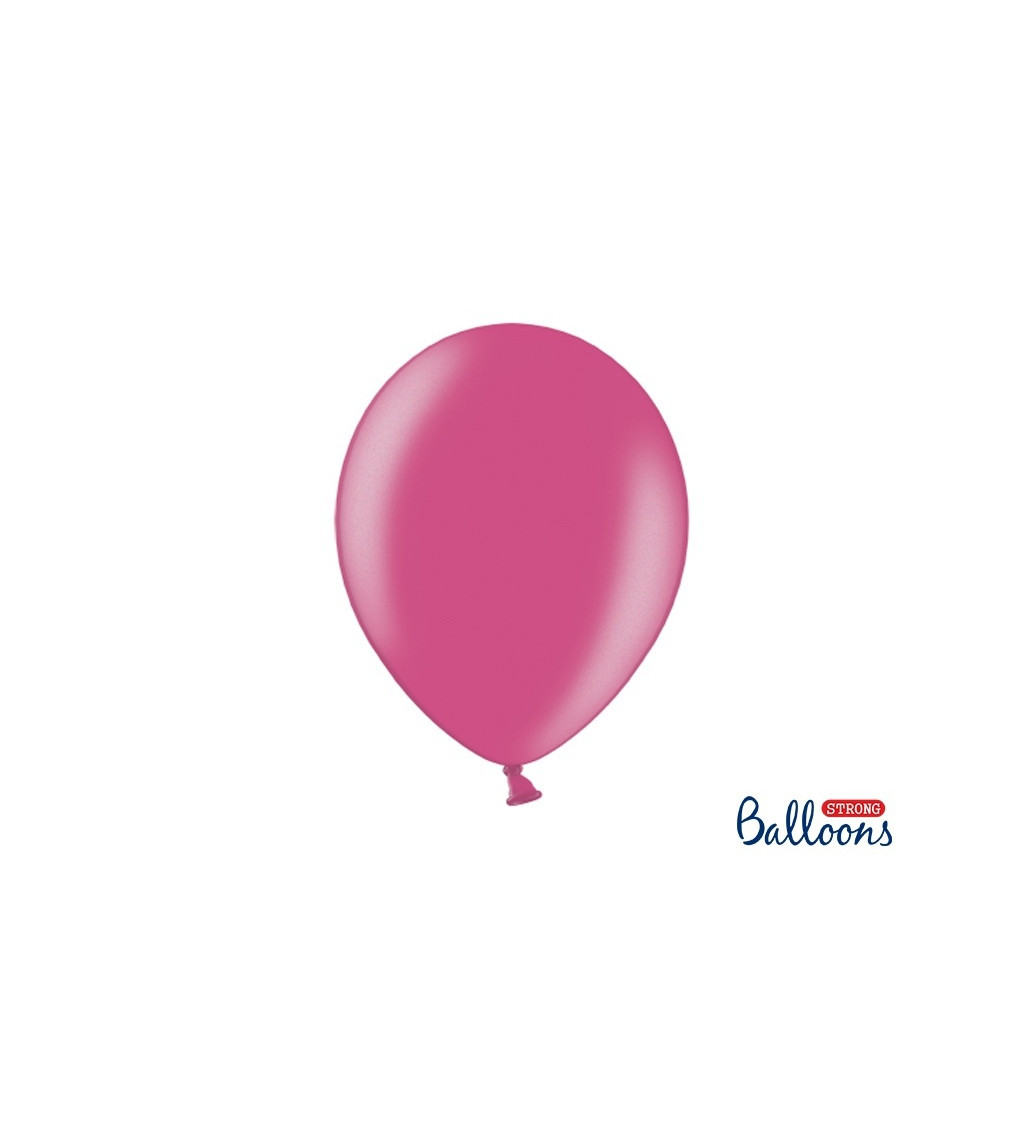 Balónek metalický - růžový