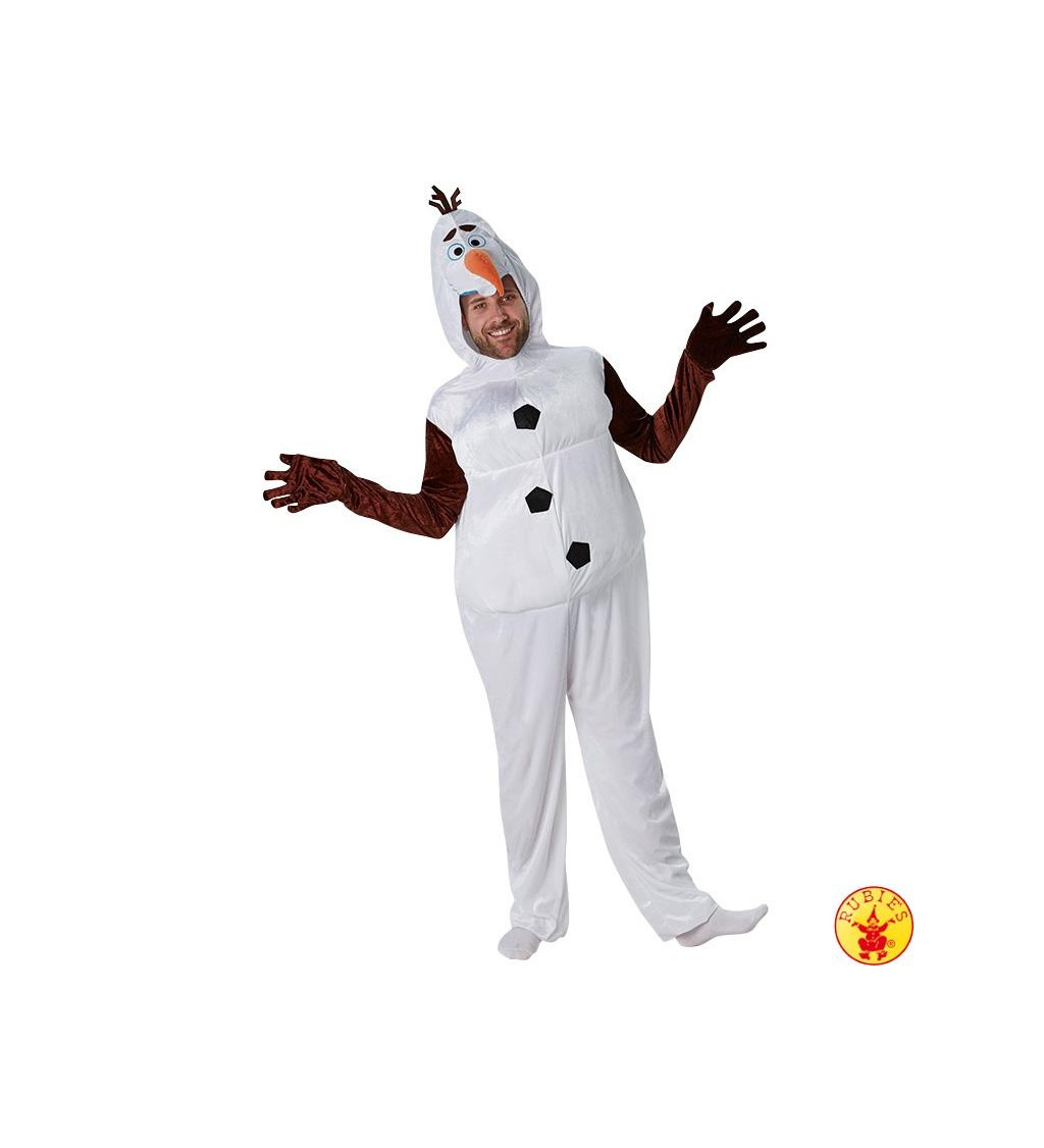 Pánský kostým Sněhulák Olaf