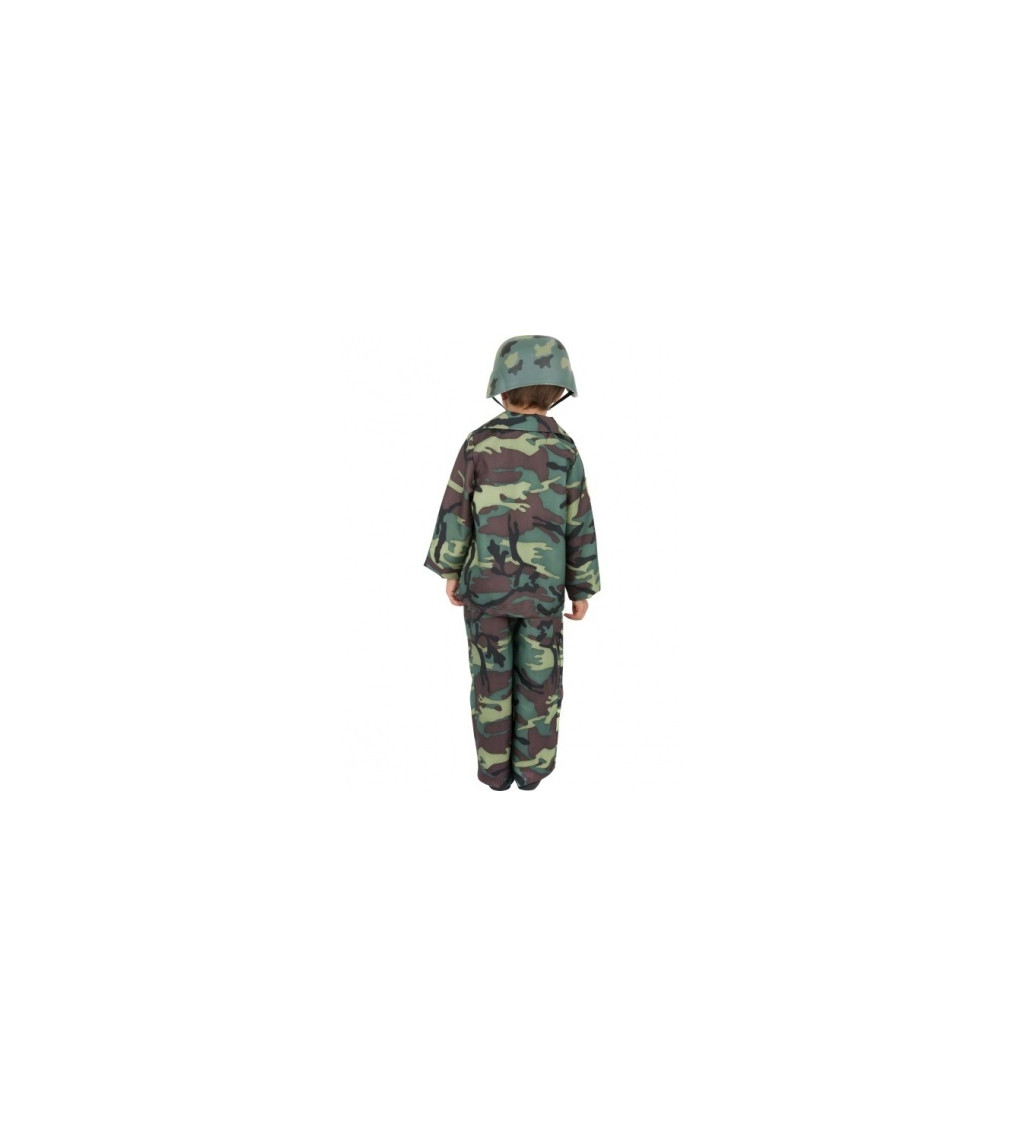 Dětský kostým pro chlapce - Voják s padákem
