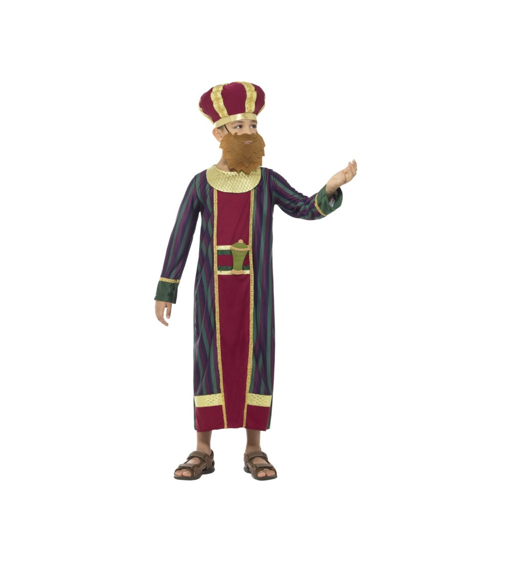 Dětský kostým Král Baltazar