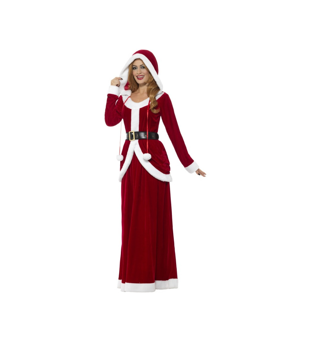 Dámský kostým Luxusní Miss Santa