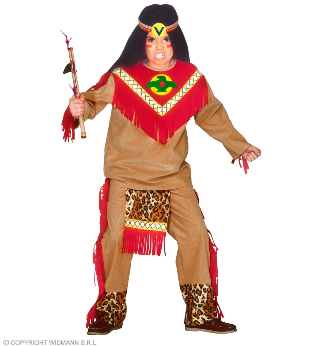 Dětský kostým Mladý indián IV