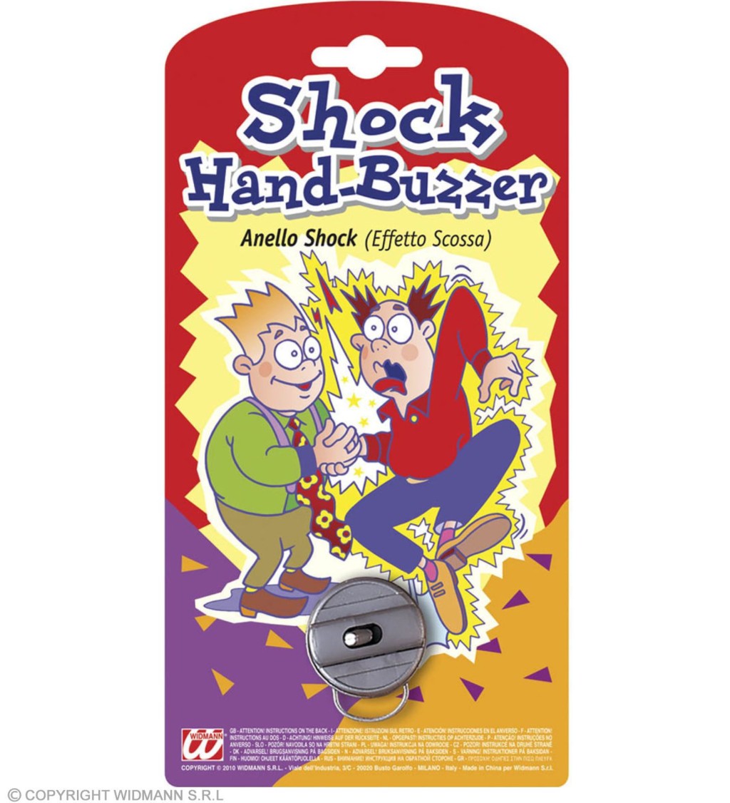 Shock hand-buzzer