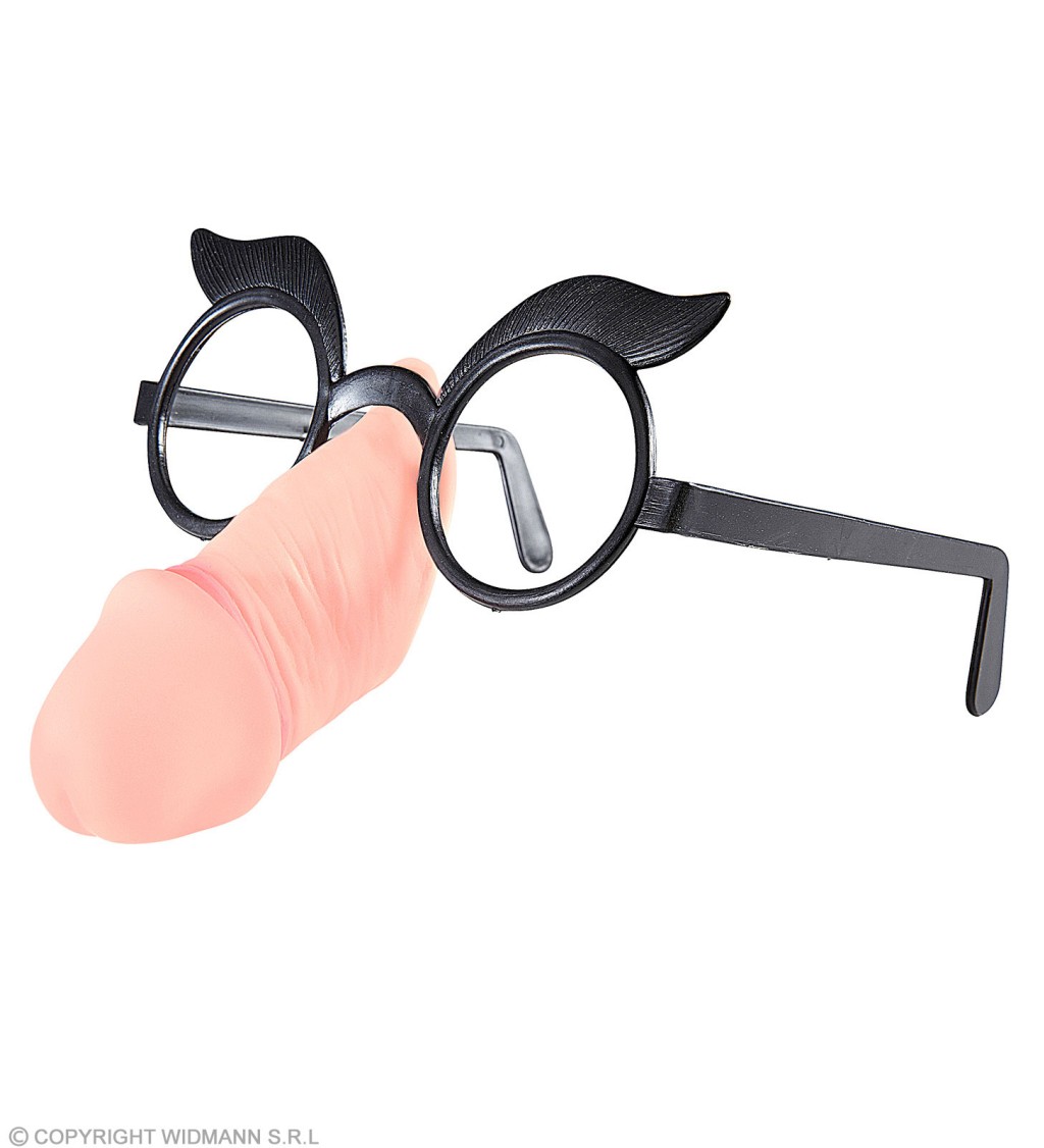 Žertovné brýle s penisem