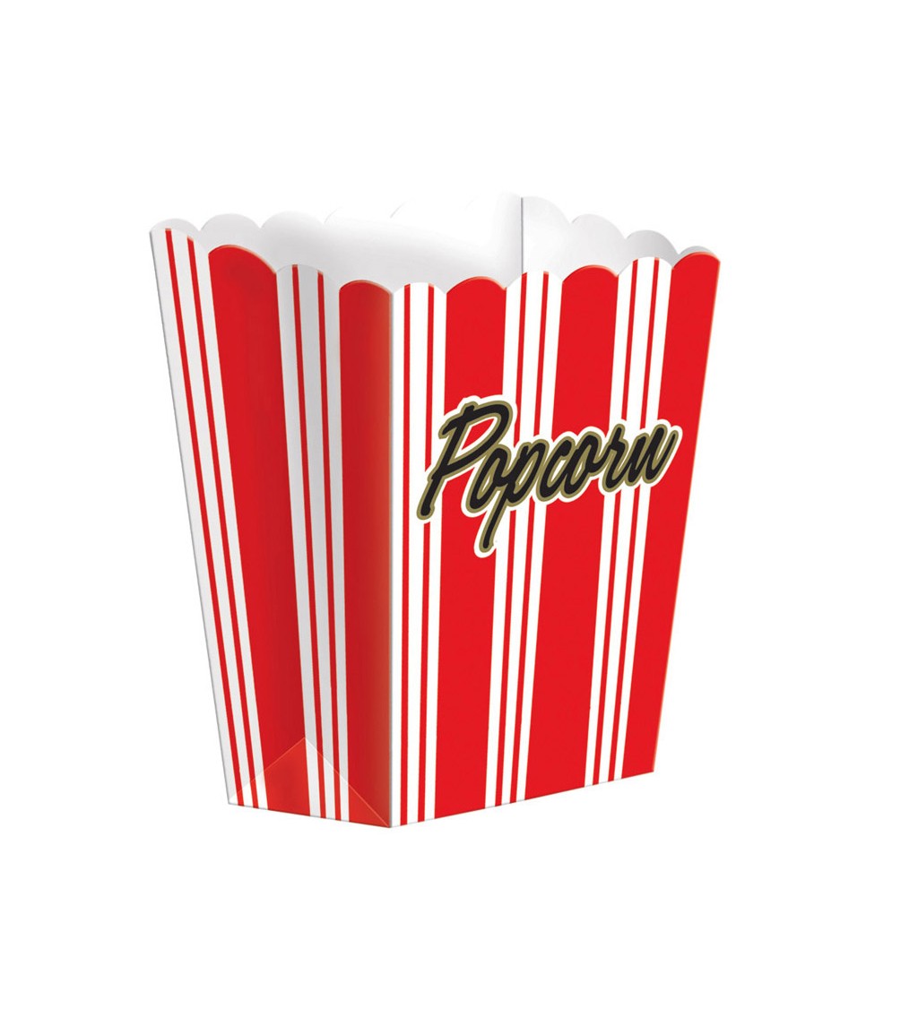 Krabičky na popcorn Hollywood