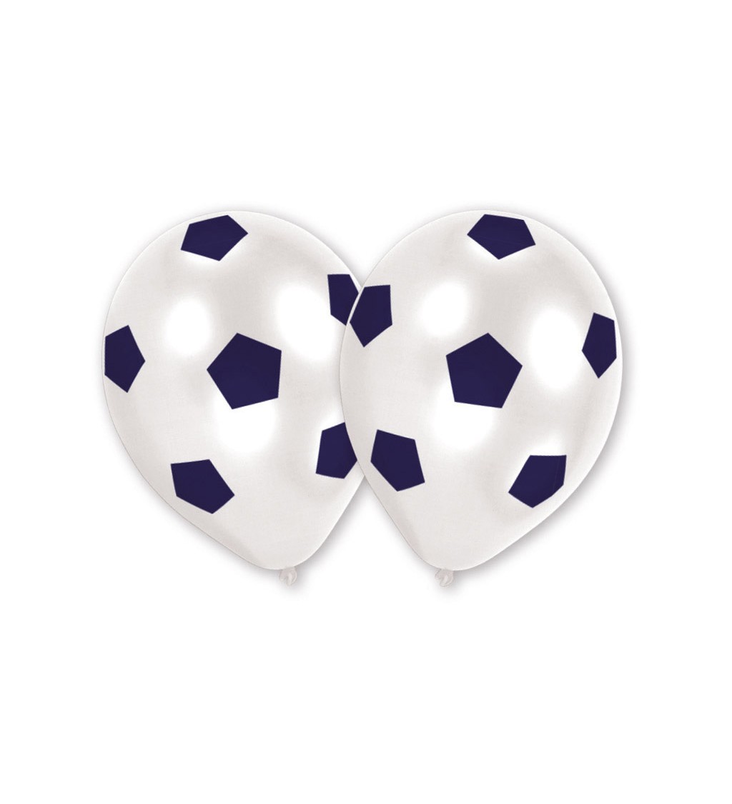 8 kusů latexových fotbalových balónků