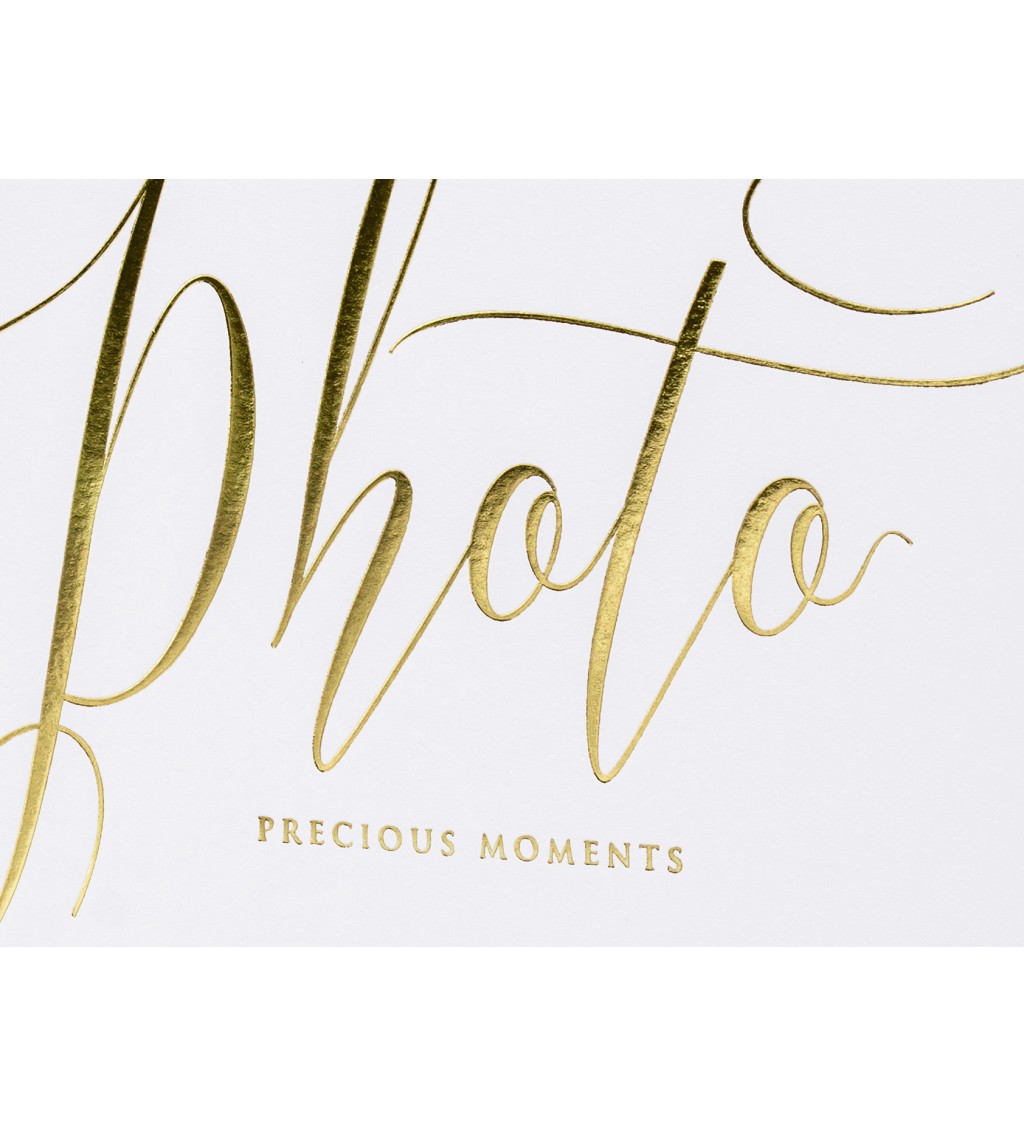 Bílé fotoalbum - Precious moments