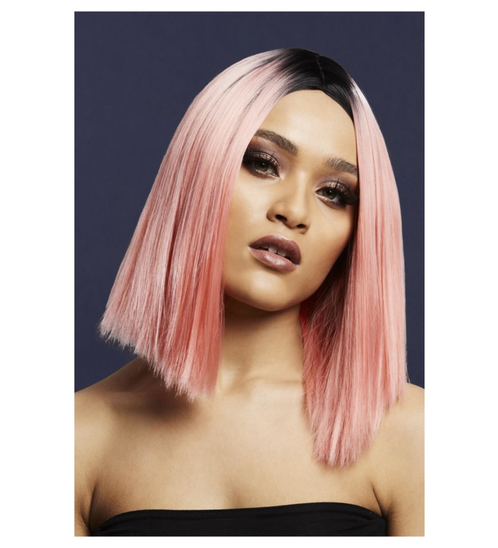 Dámská paruka Kylie - světle růžová