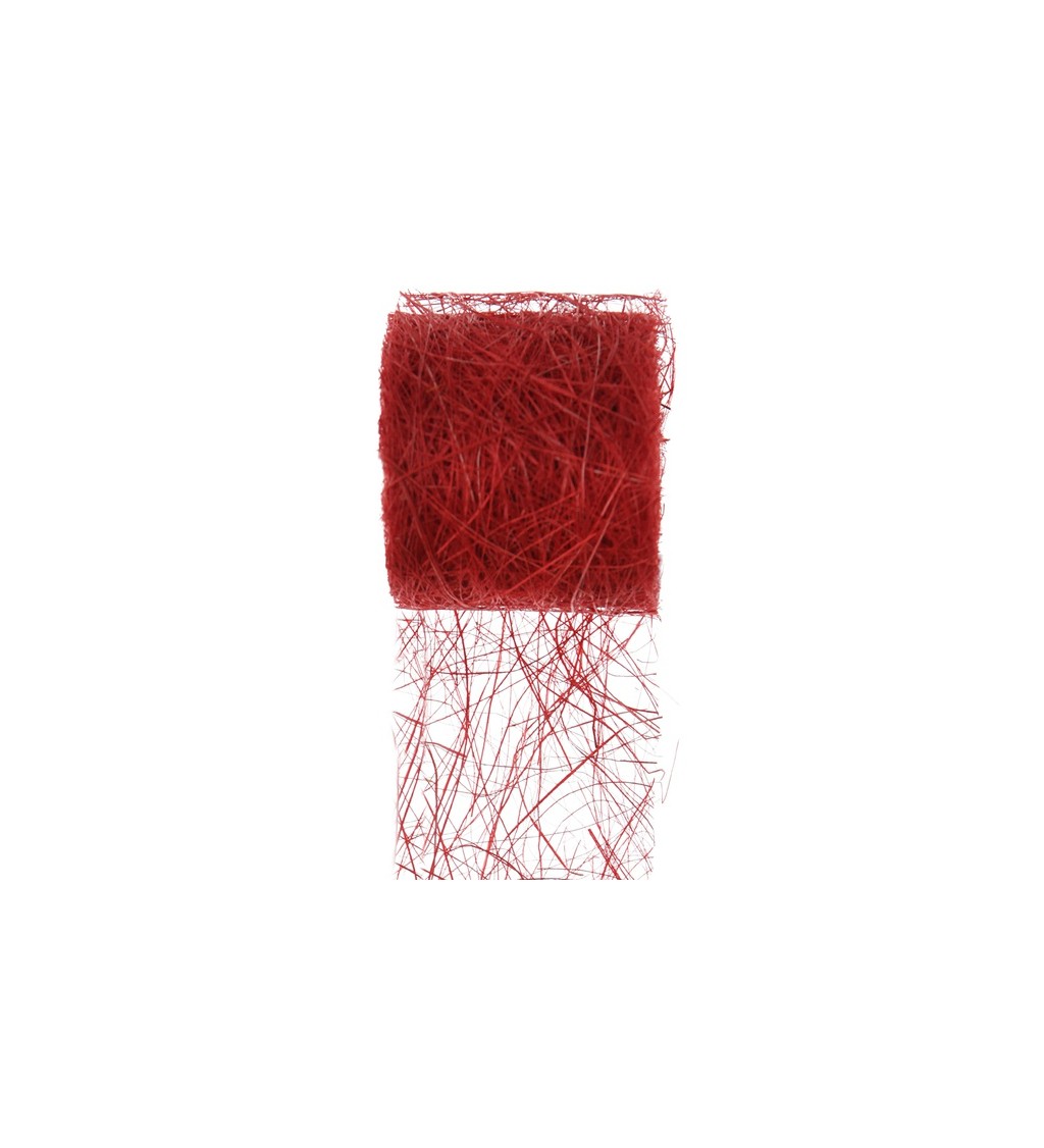 Abaka - červené lýkové vlákno