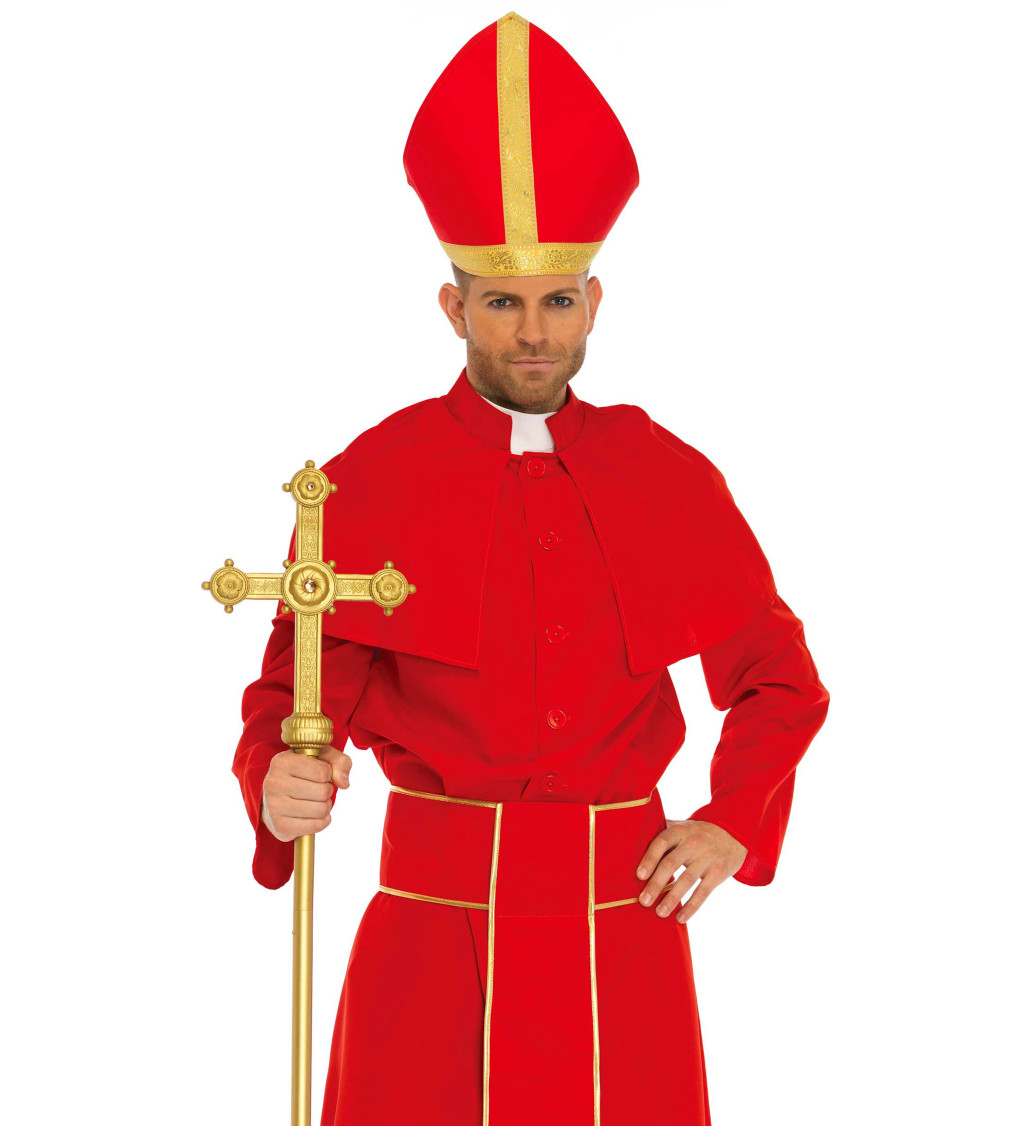 Pánský kostým kardinál XL