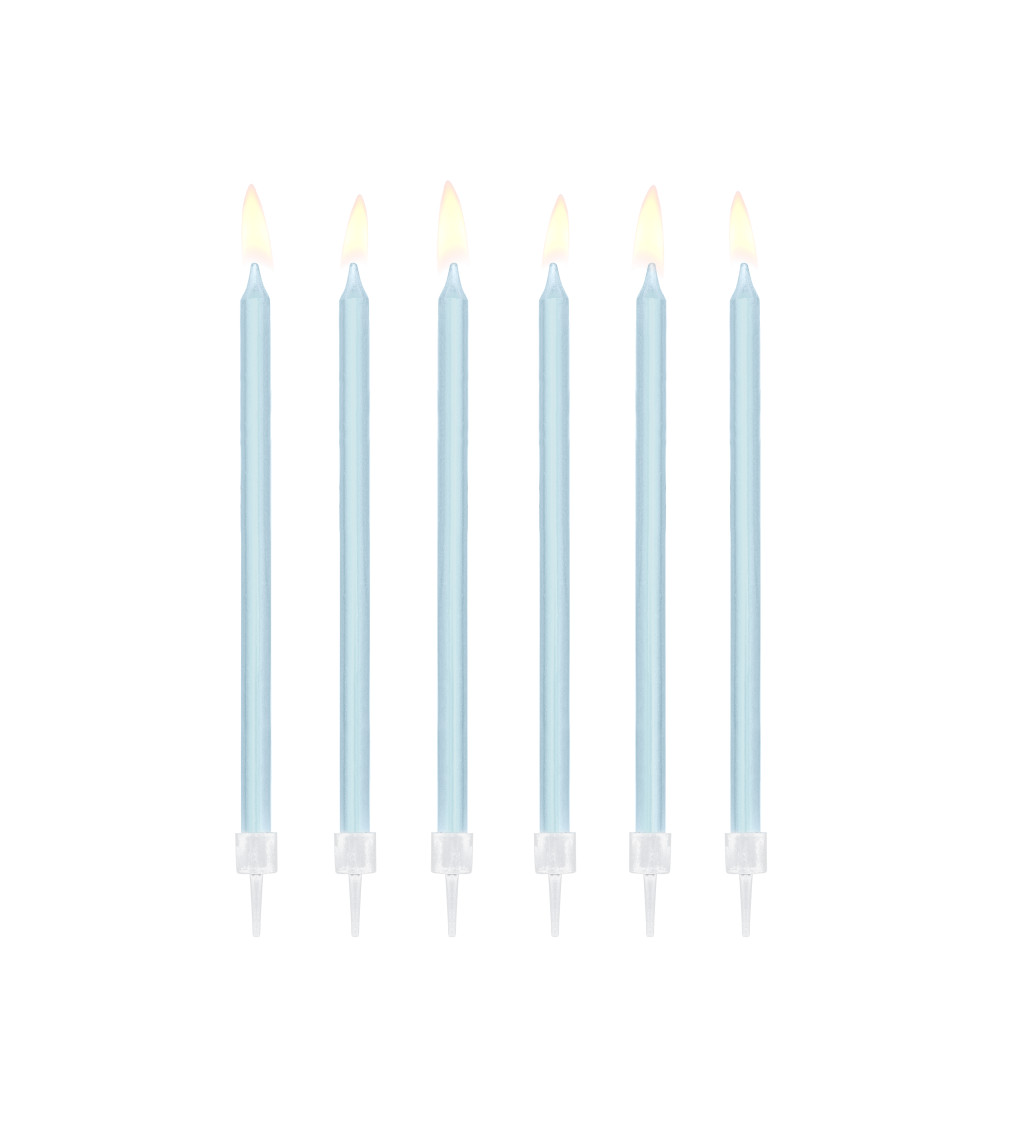Dortové svíčky modré
