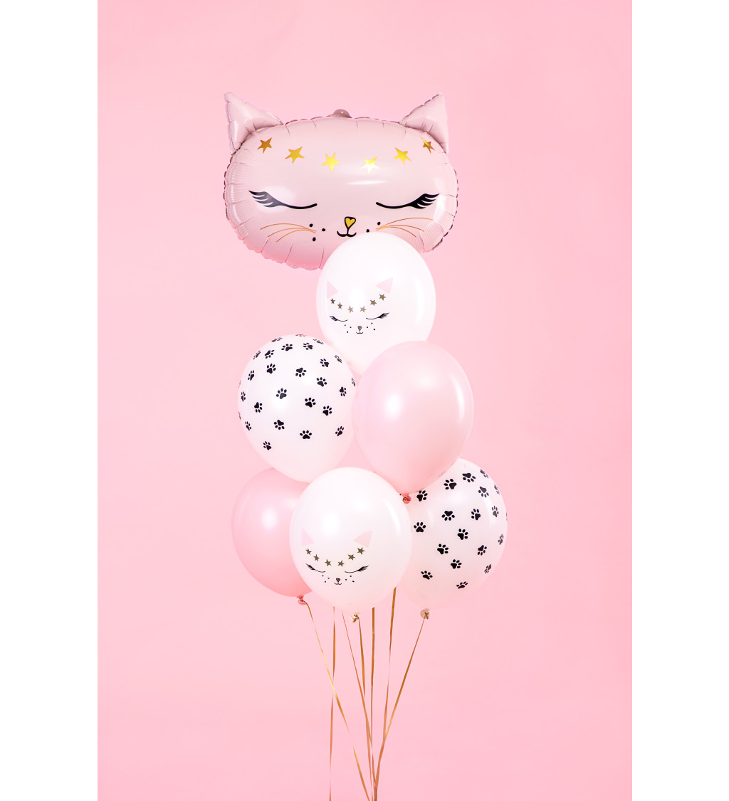 Latexový balonek s kočičkou
