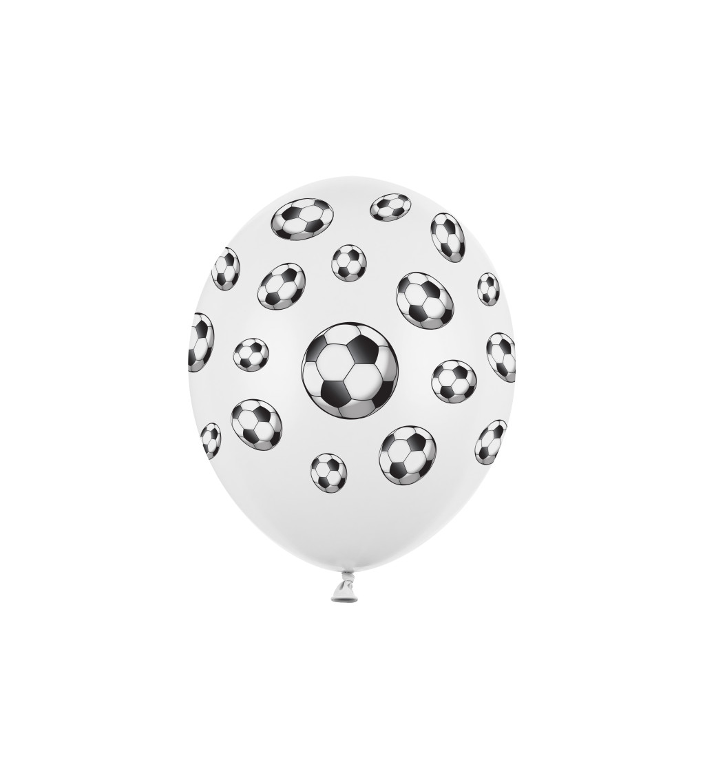Balónky s motivem fotbalového míče