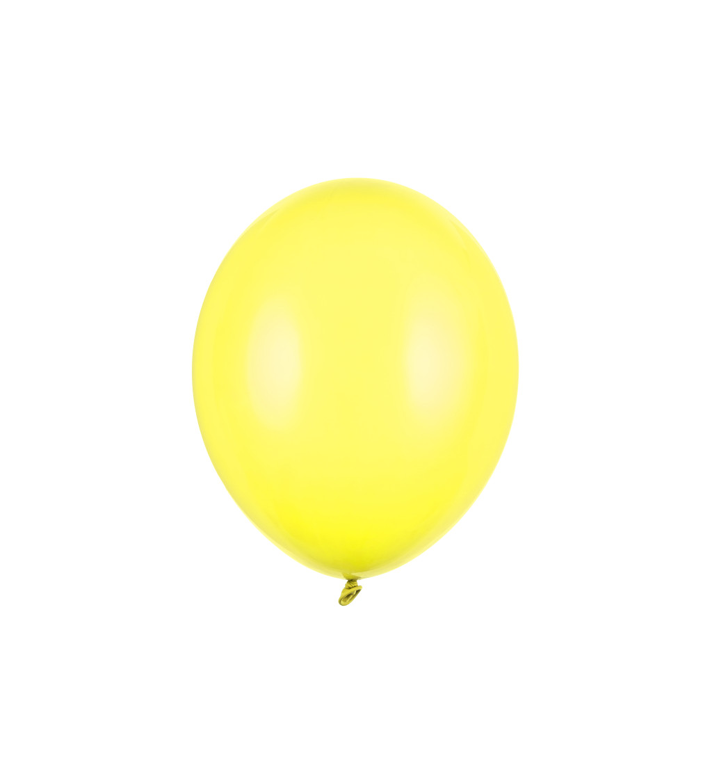 Balení balónků - žluté