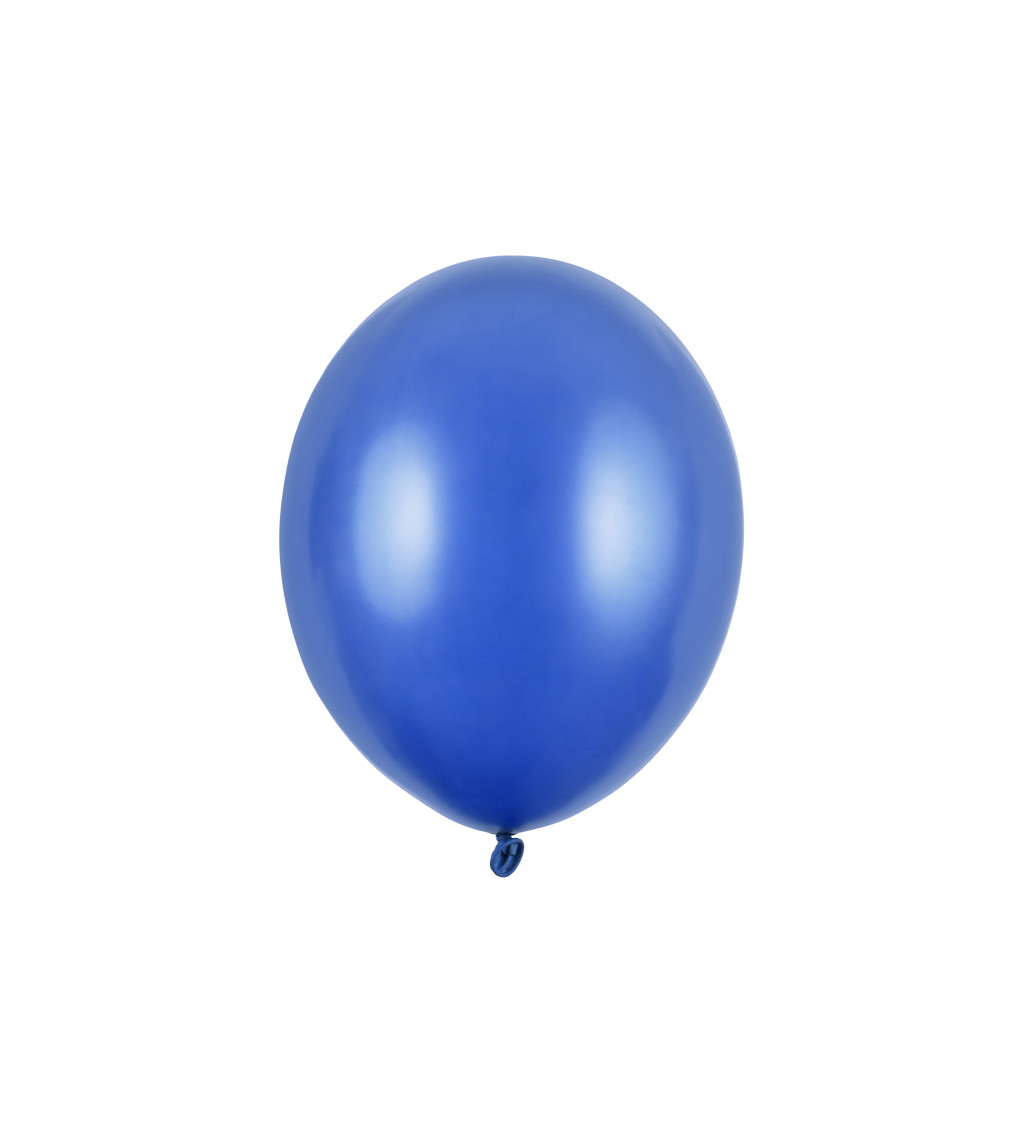 Modré latexové balónky