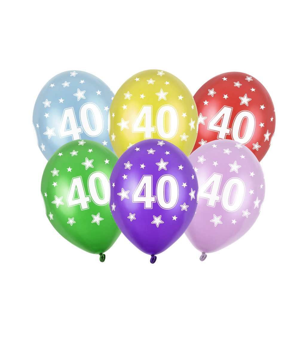 Balónek - číslo 40