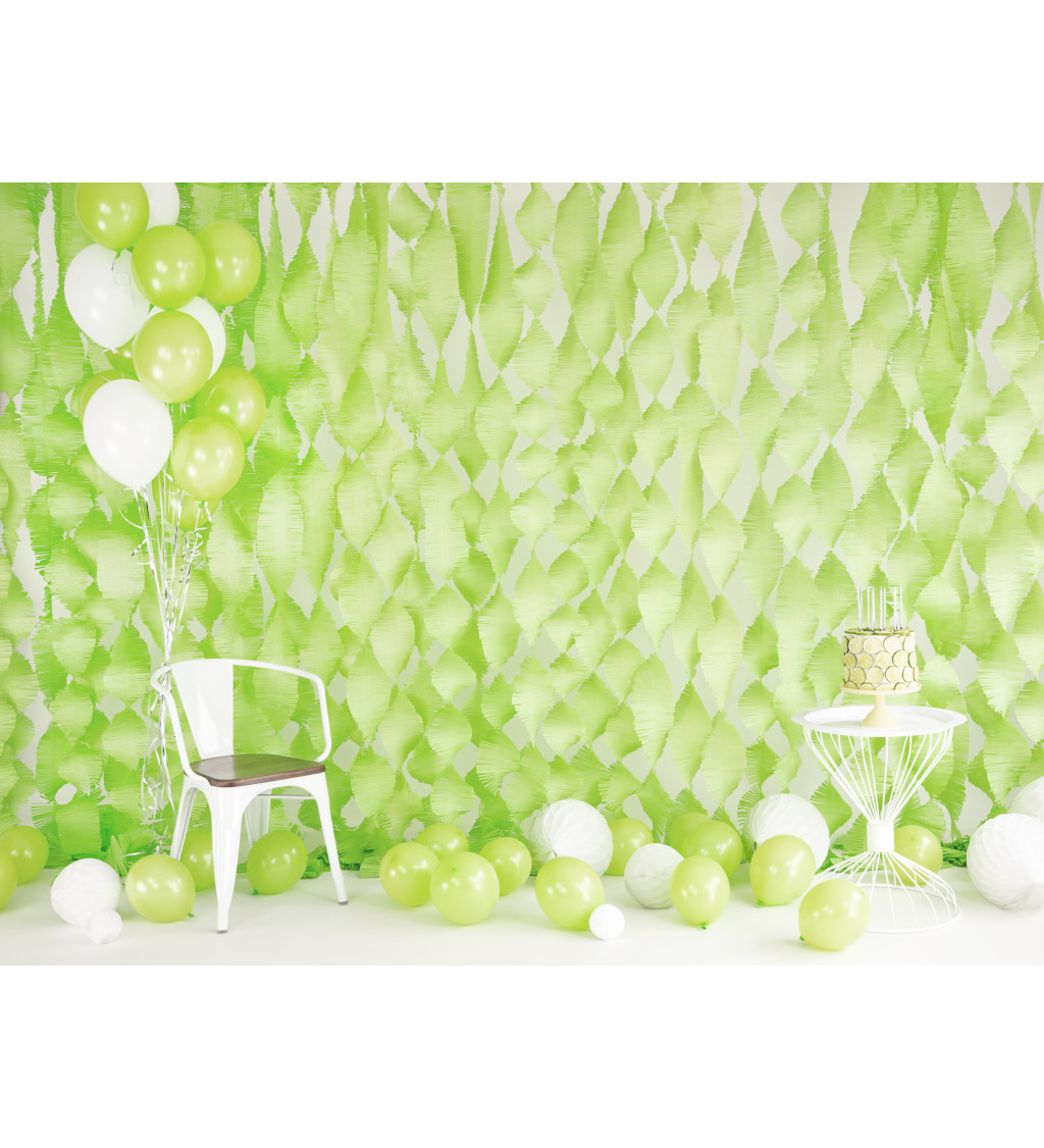 Latexové strong balónky - světle zelené