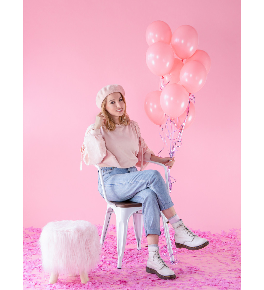 Latexový balónek - světle růžový