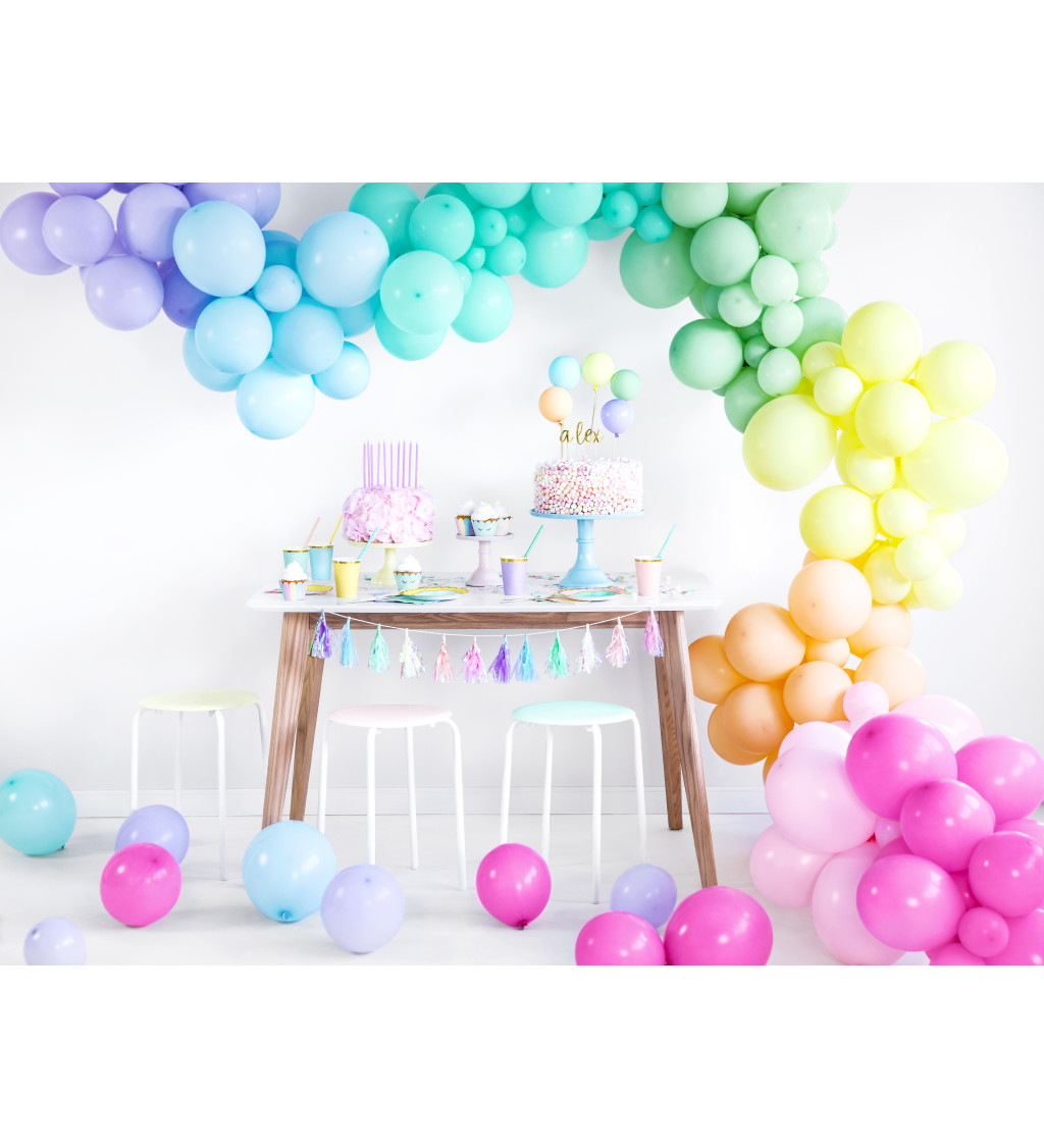 Latexový balónek - světle fialový