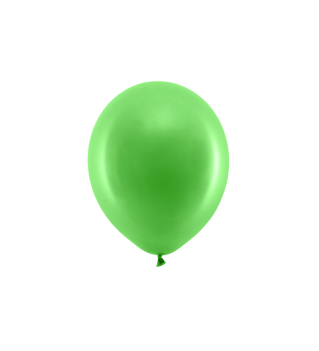 Pastelově zelené balónky