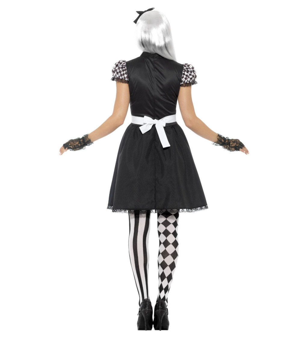 Gotická panenka dámský kostým