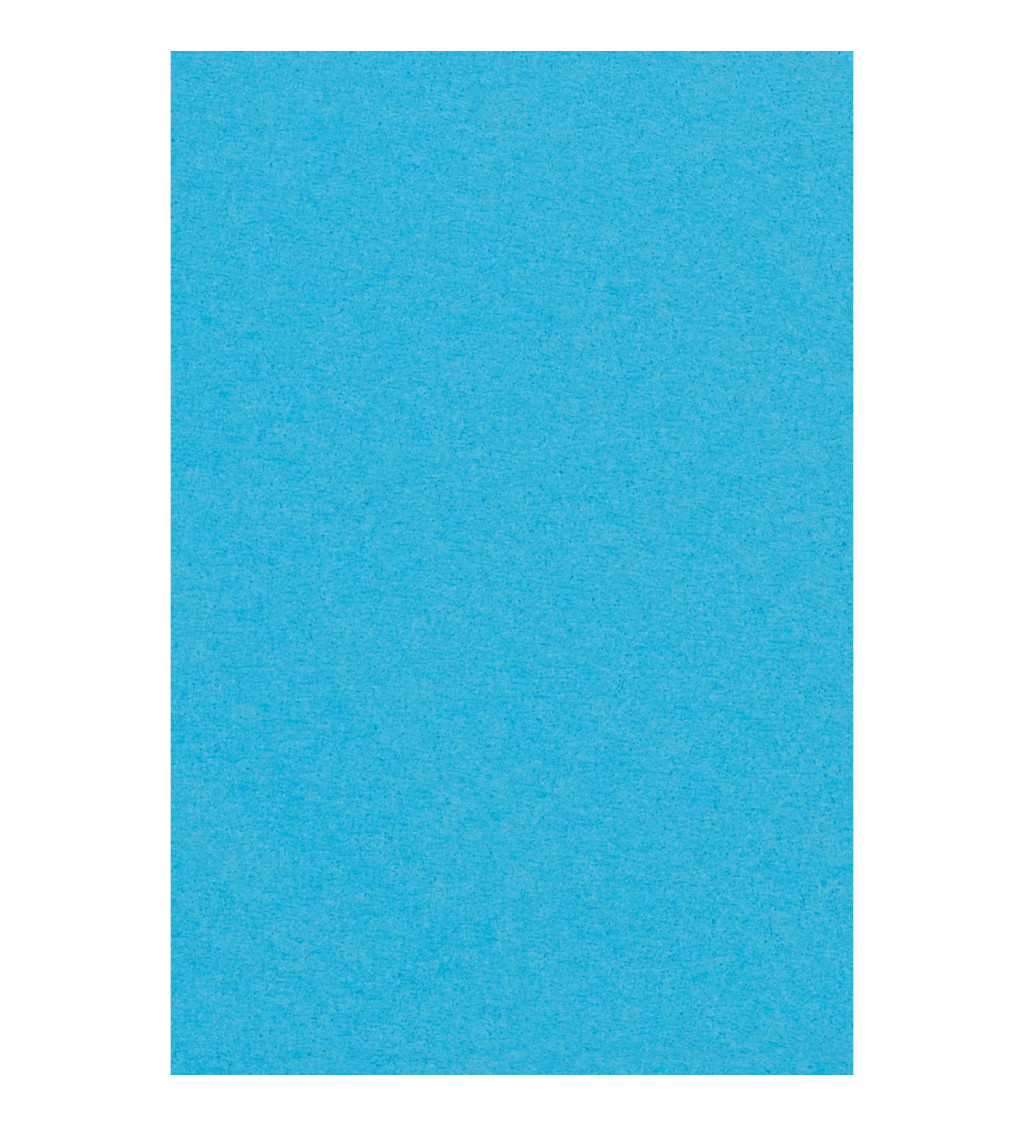 Ubrus papírový - světle modrý