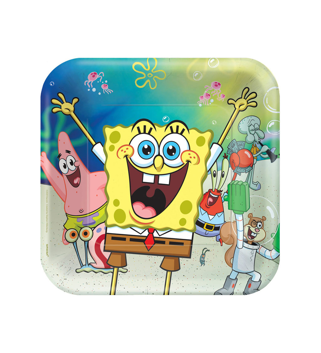 Spongebob talíře