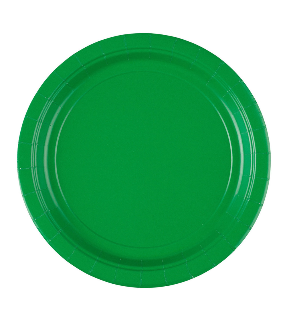 Zelené talíře