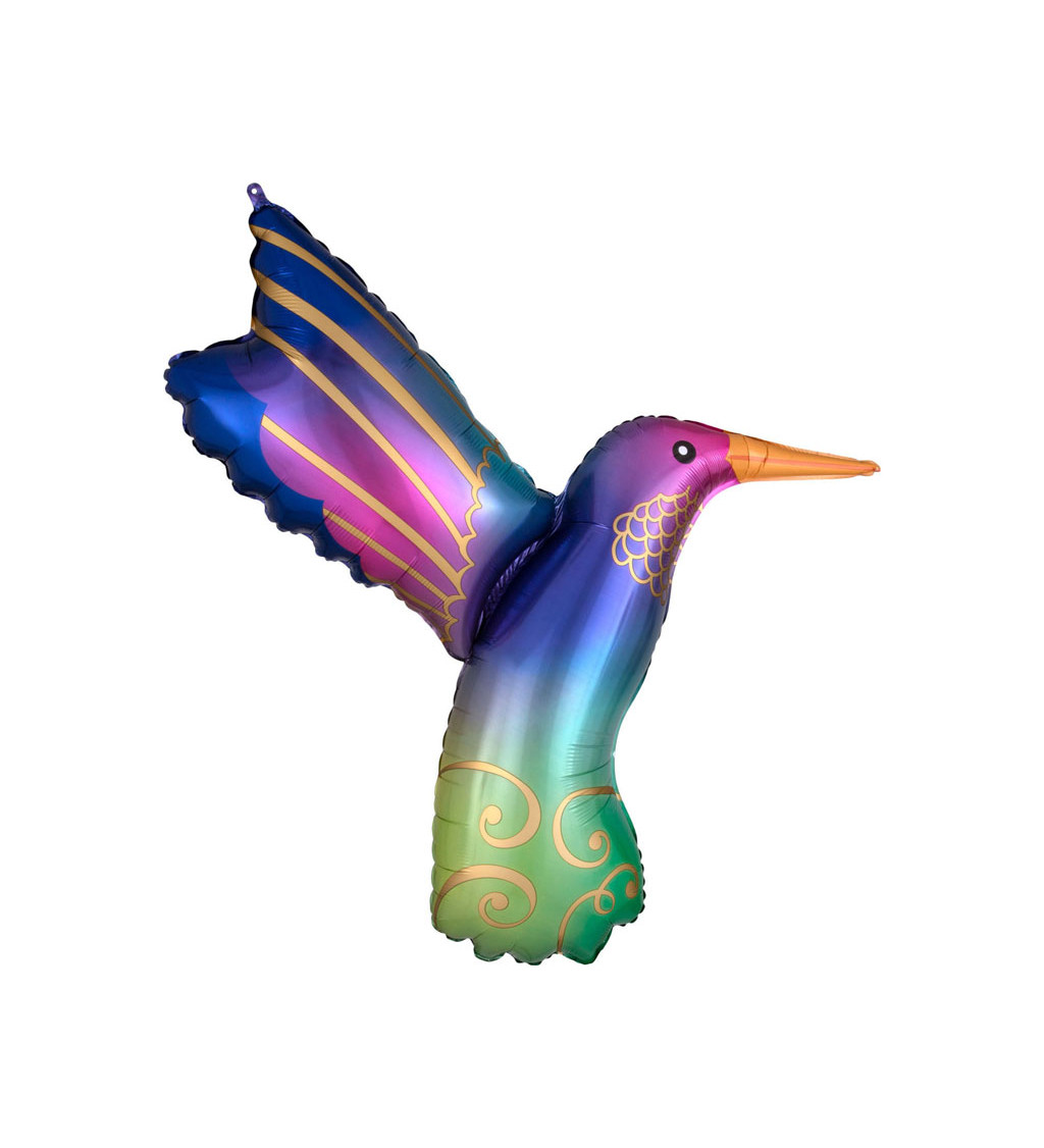 Balonek holografický - kolibřík