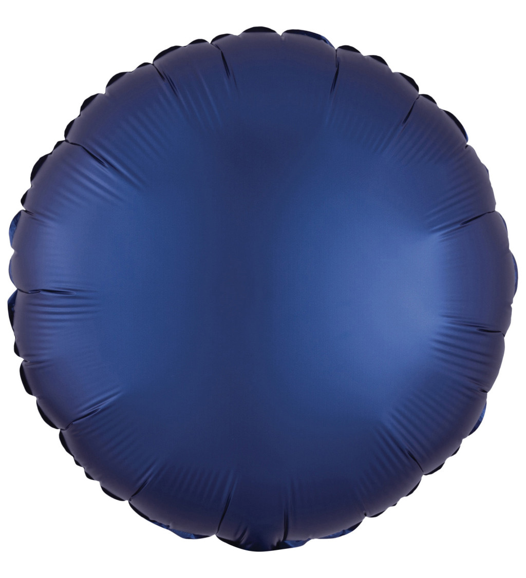 Balón kulatý - tmavě modrý