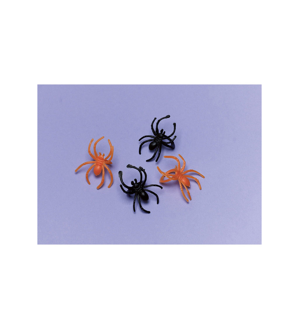 Pavouci - prstýnky 30 ks
