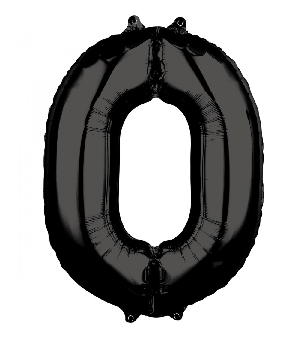 Černý balónek 0