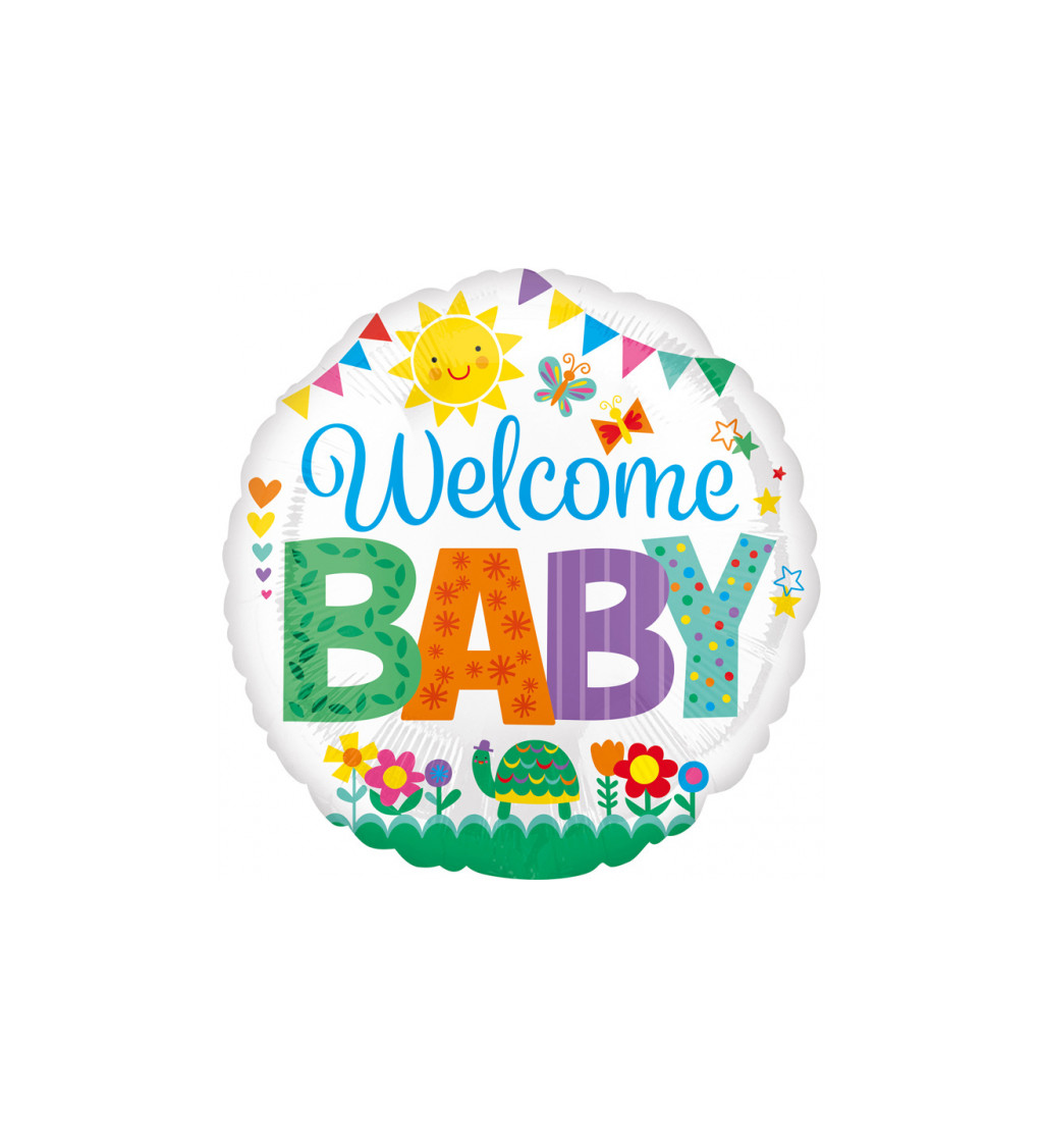 Welcome Baby balón