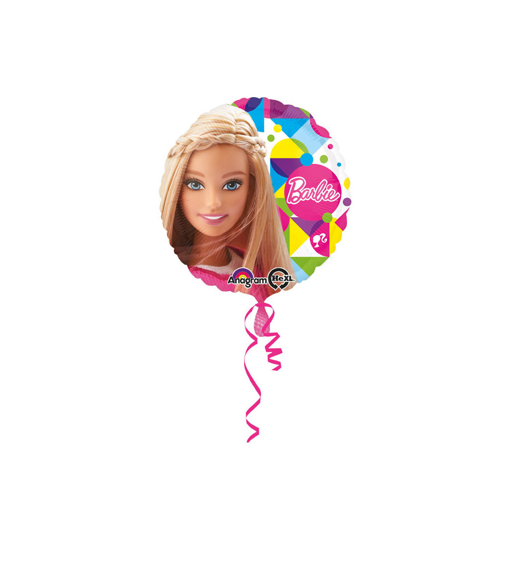 Kulatý Balónek Barbie