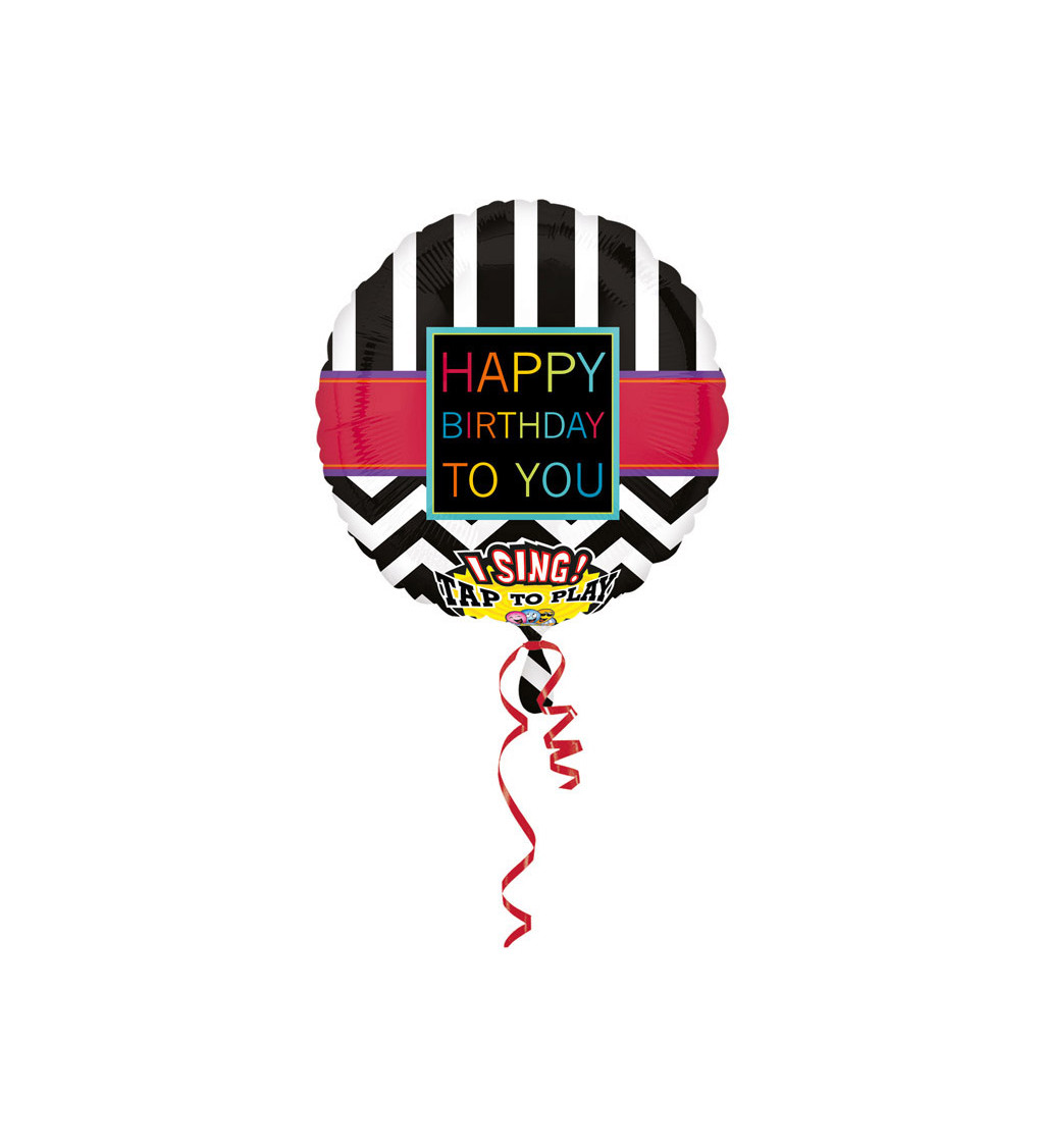 Zpívající balón - happy birthday to you