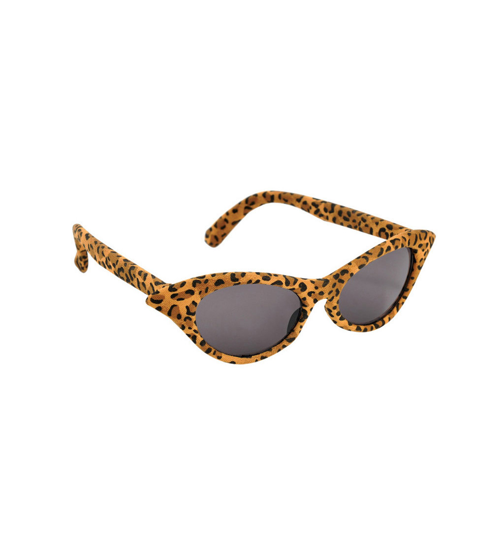 Brýle s leopardím vzorem