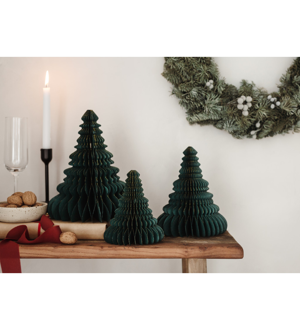 Zelený stromeček - vánoční dekorace I