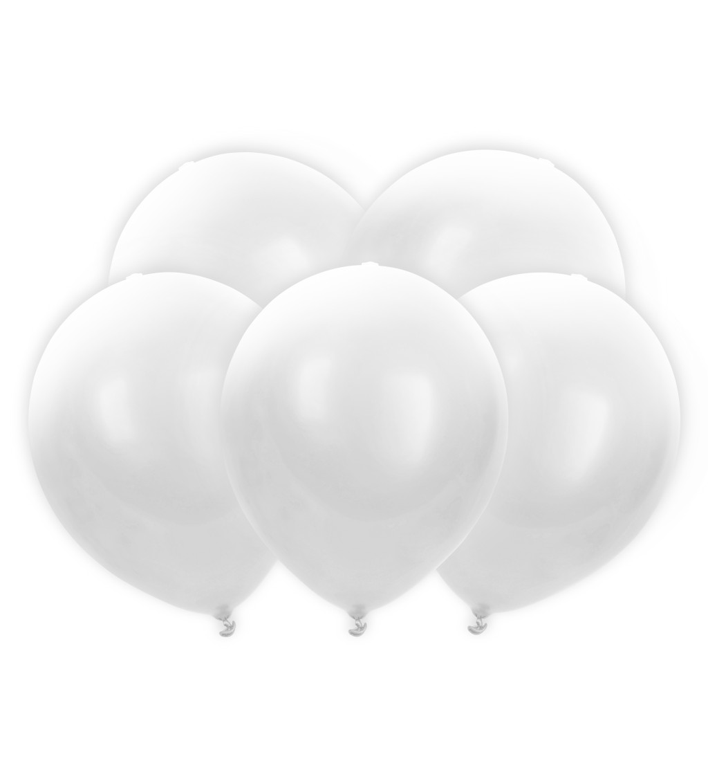 LED balónky bílé